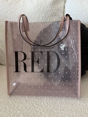 VALENTINO CLEAR TOTE BAG